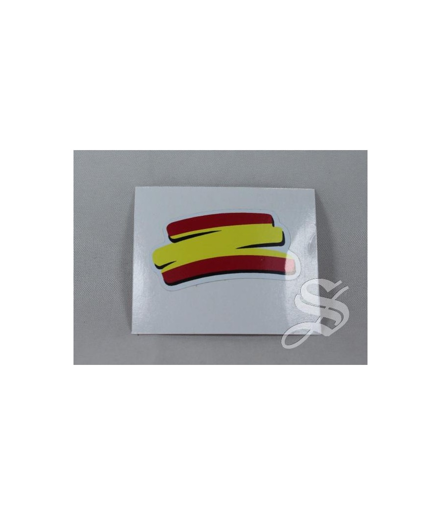 ADHESIVO TRAZOS 4 CM BANDERA ESPAÑA