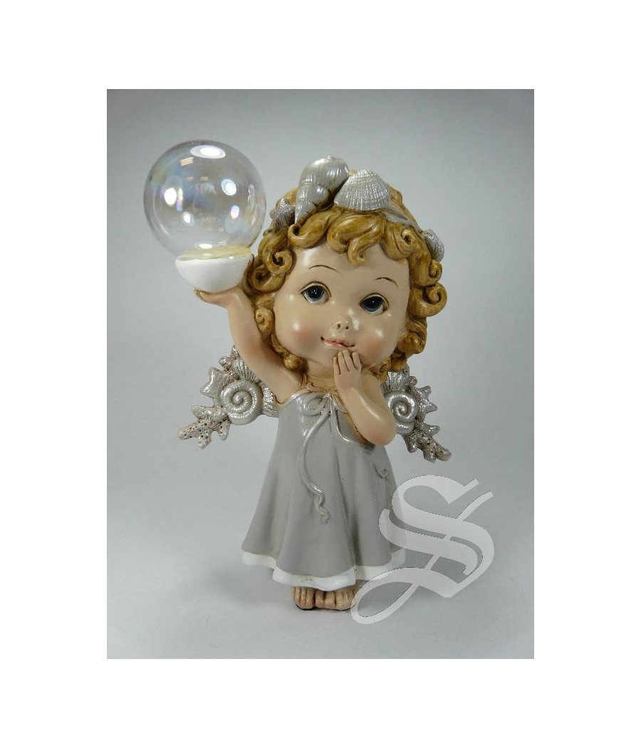 ANGEL BOLA CRISTAL 16CM