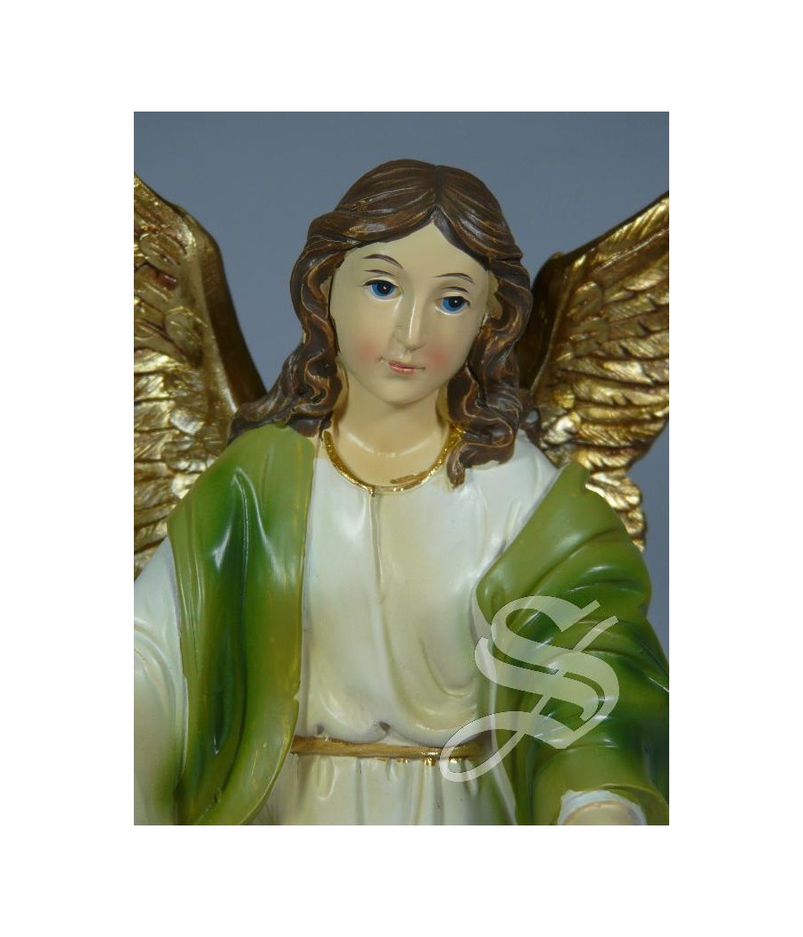 ANGEL CUSTODIO CON NIÑOS 21,5 CM. RESINA