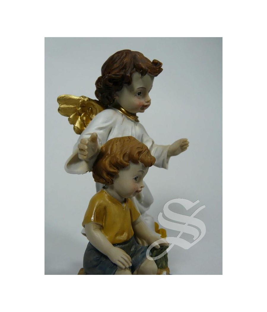 ANGEL DE LA GUARDA CON NIÑO