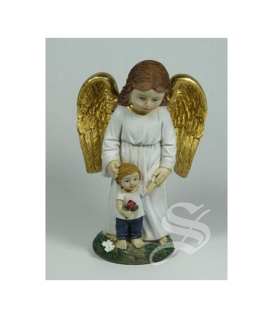 ANGEL DE LA GUARDA CON NIÑO