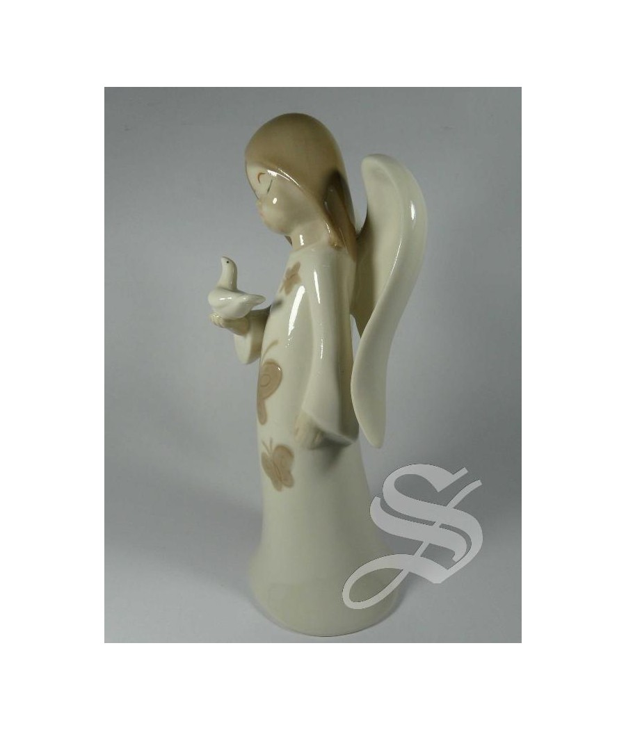 ANGEL PORCELANA 18,5 CM. EN CAJA REGALO