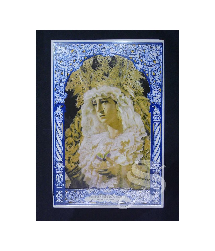 AZULEJO CERAMICA ESPERANZA DE MALAGA CALCA AL HORNO 20 * 30 AGUANTA INTEMPERIE