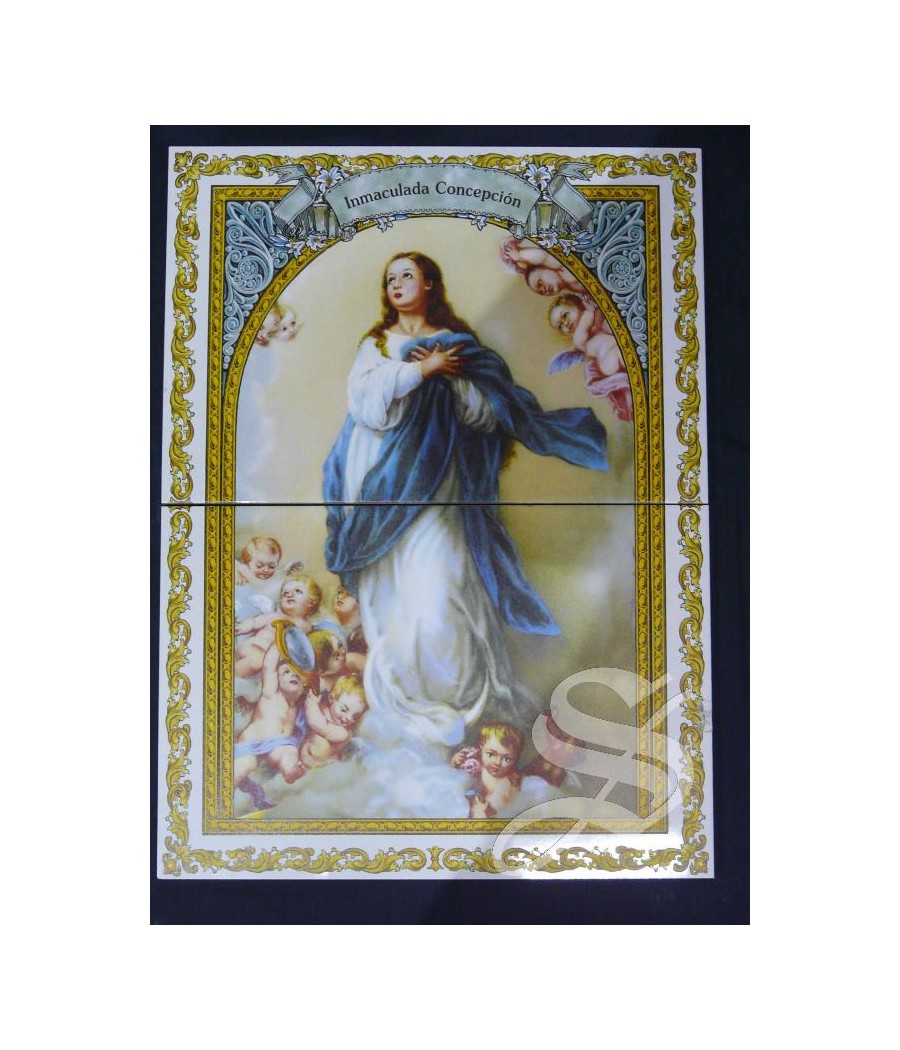 AZULEJO INMACULADA MURAL 12 PIEZAS 45 X 60 CM