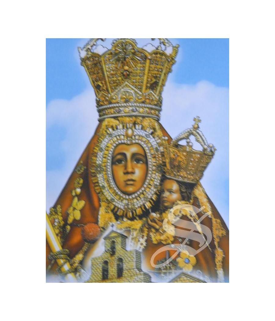 AZULEJO VIRGEN DE LA CABEZA 25 * 40 CM PARA INTERIOR O INTEMPERIE