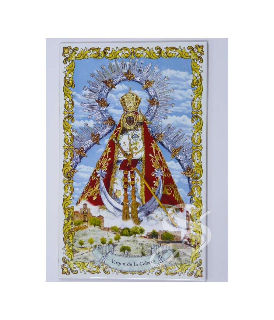 AZULEJO VIRGEN DE LA CABEZA 25 * 40 CM PARA INTERIOR O INTEMPERIE