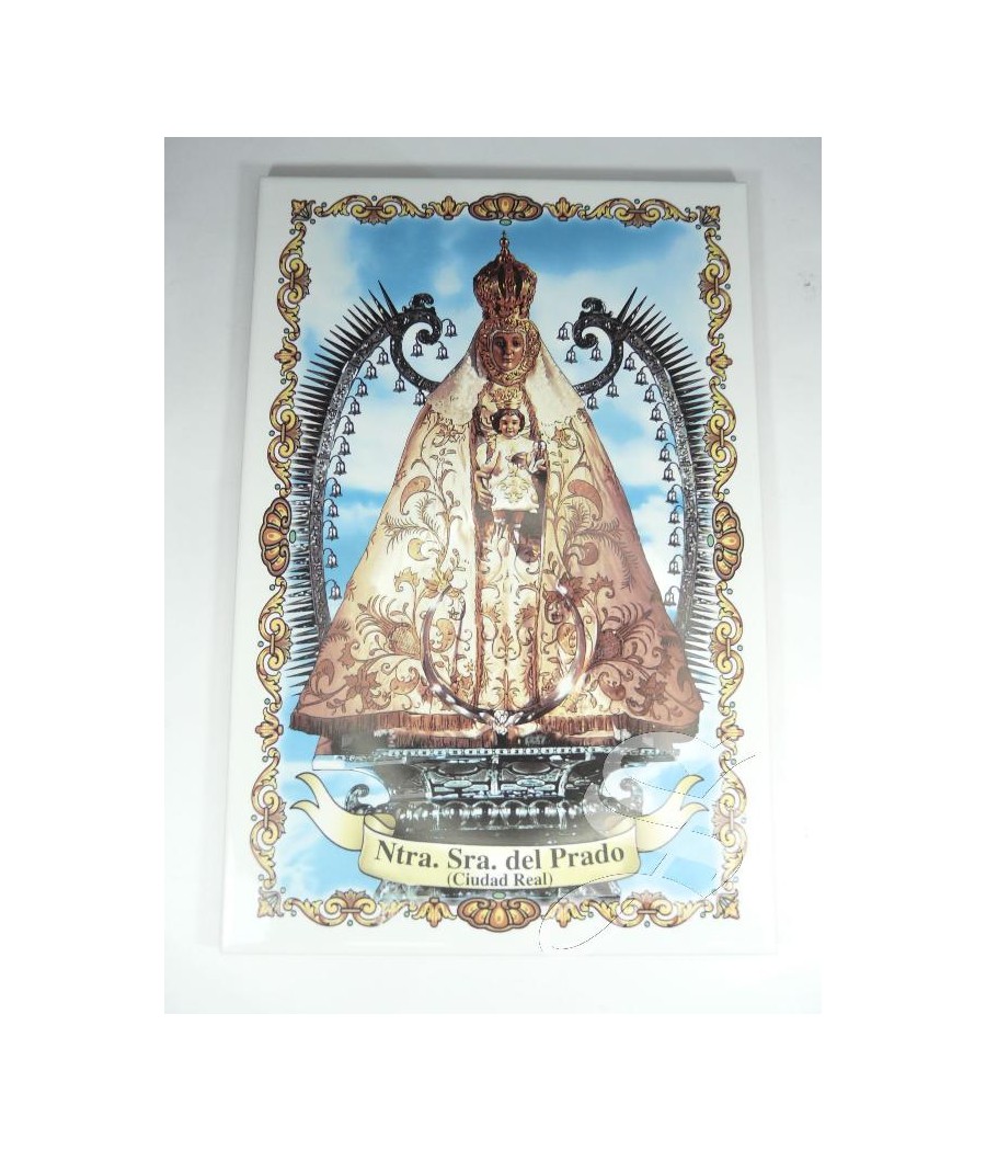 AZULEJO VIRGEN DEL PRADO 20 * 30 CM.