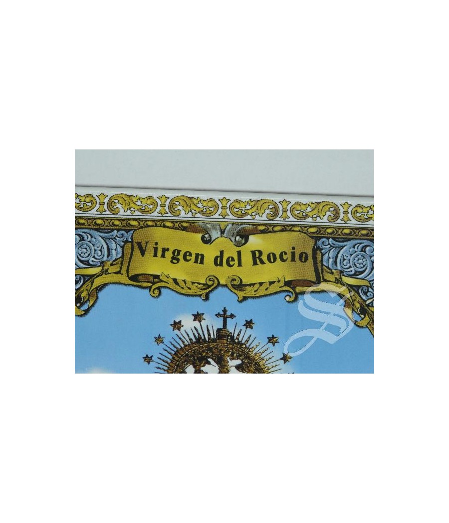 AZULEJO VIRGEN DEL ROCIO 20 X 30 CM