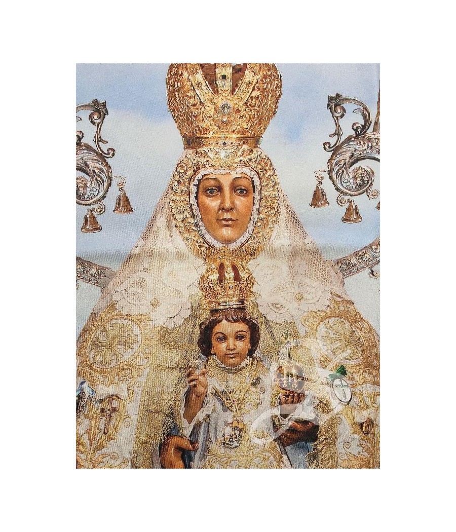 BALCONERA  VIRGEN DEL PRADO 95 * 70 CM  POLIESTER PARA INTEMPERIE