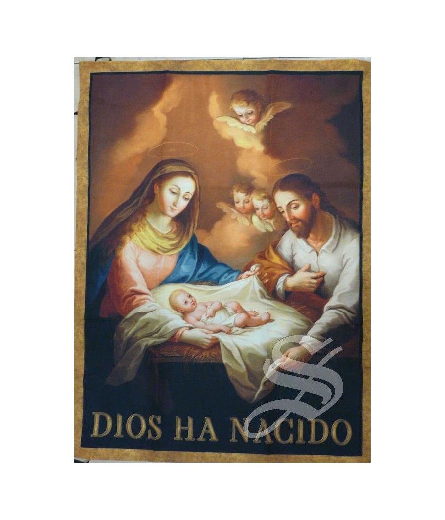 BALCONERA NAVIDAD NACIMIENTO CLASICO DIOS HA NACIDO