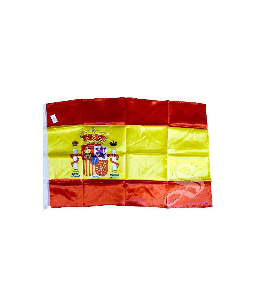 BANDERA ESPAÑA SATEN PEQUEÑA 90 * 60