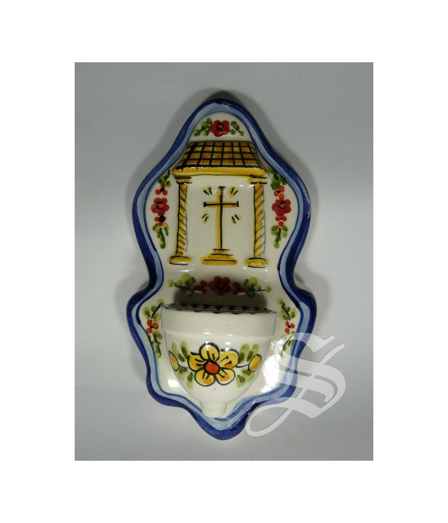 BENDITERA CERAMICA ANGELITOS 26 * 17 CM