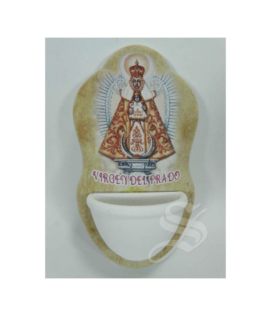 BENDITERA EFECTO PIEDRA VIRGEN DEL PRADO