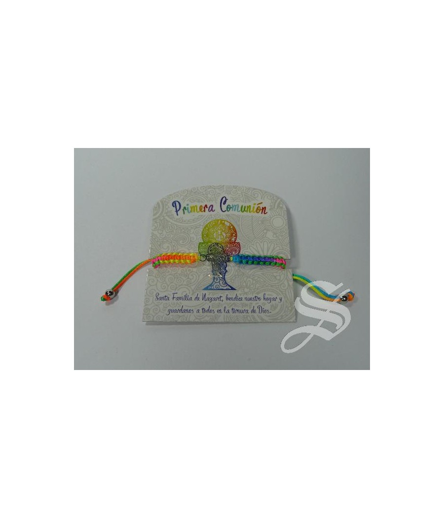 BLISTER PULSERA COMUNION MULTICOLOR