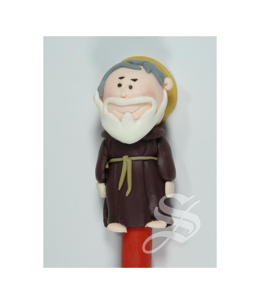 BOLIGRAFO PADRE PIO FIMO