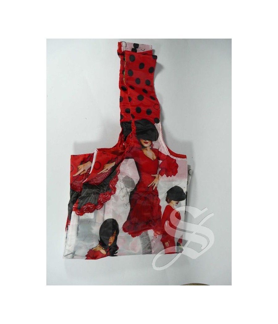 BOLSA PLEGABLE FLAMENCA