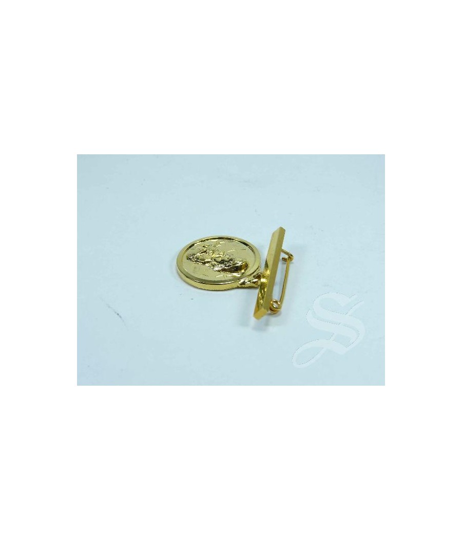 BROCHE LISO MEDALLA COMUNION