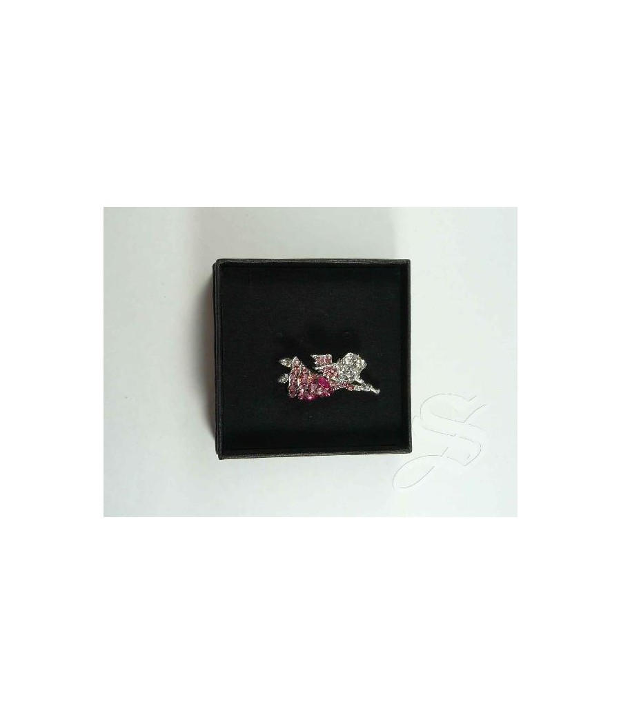 BROCHE METAL ANGEL TROMPETA 3 SURT.