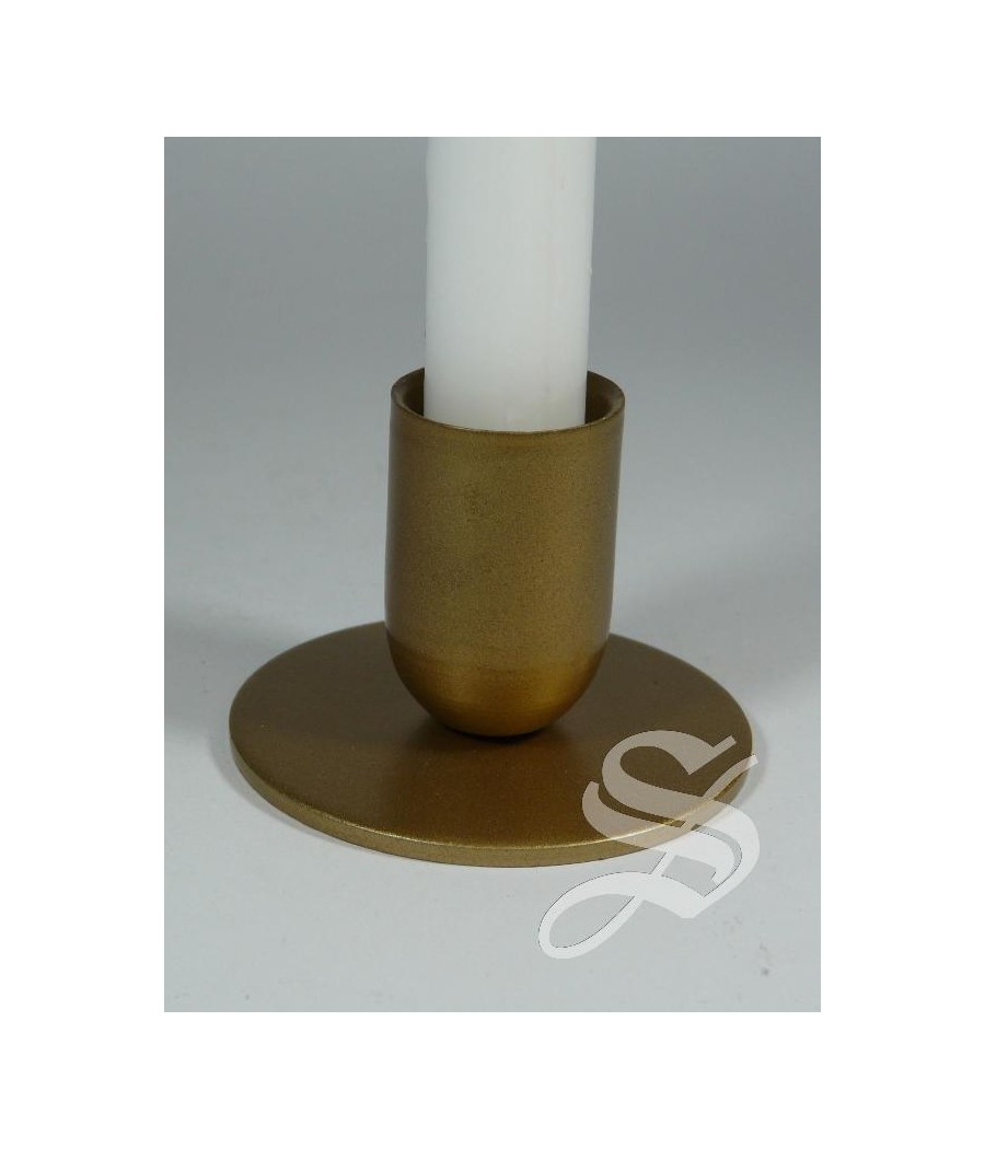 CANDELERO SENCILLO Ø 6.5 CM PARA VELA 2-2,5 CM.