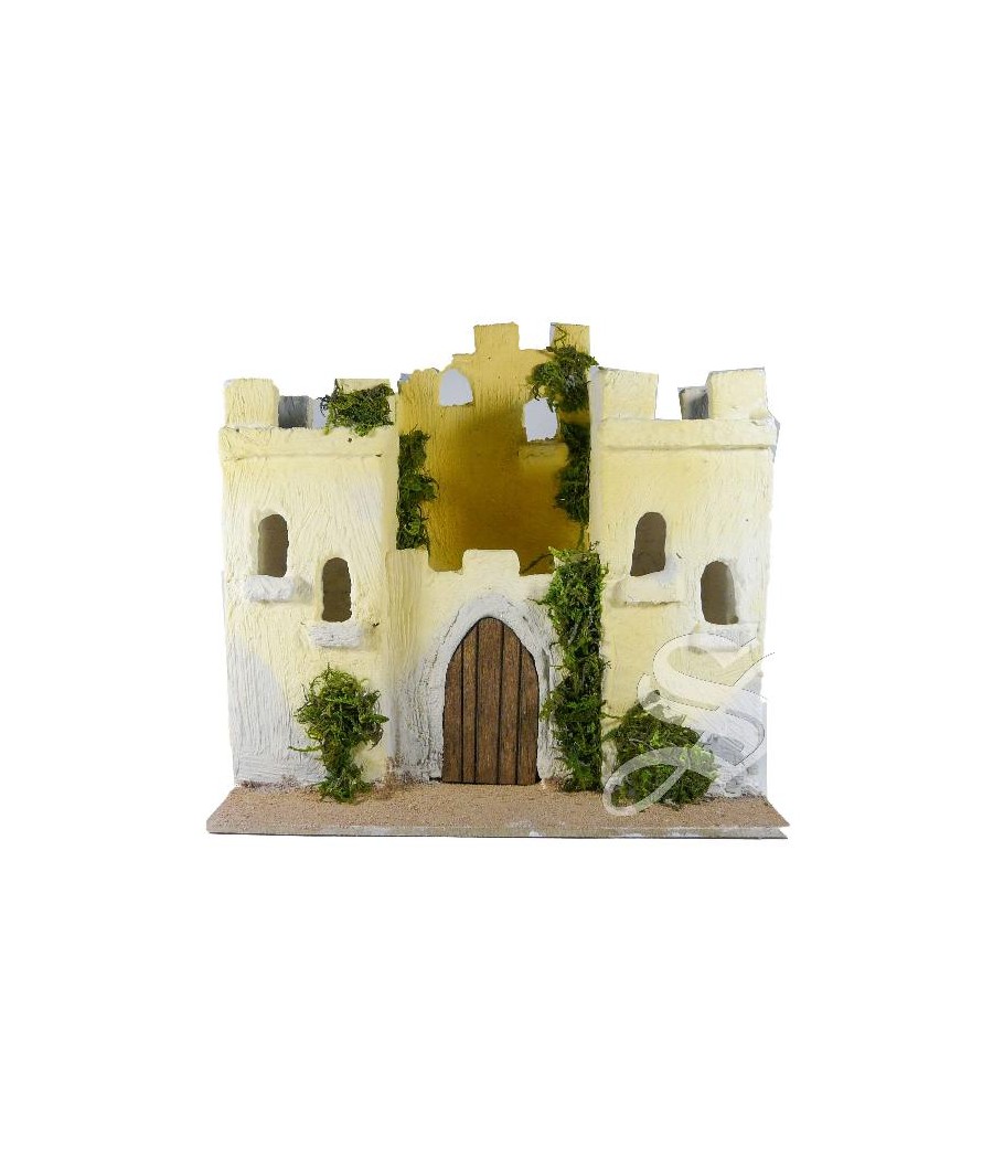 CASTILLO CON TORRES SIMPLES 20 X 9,5 X 18 CM.