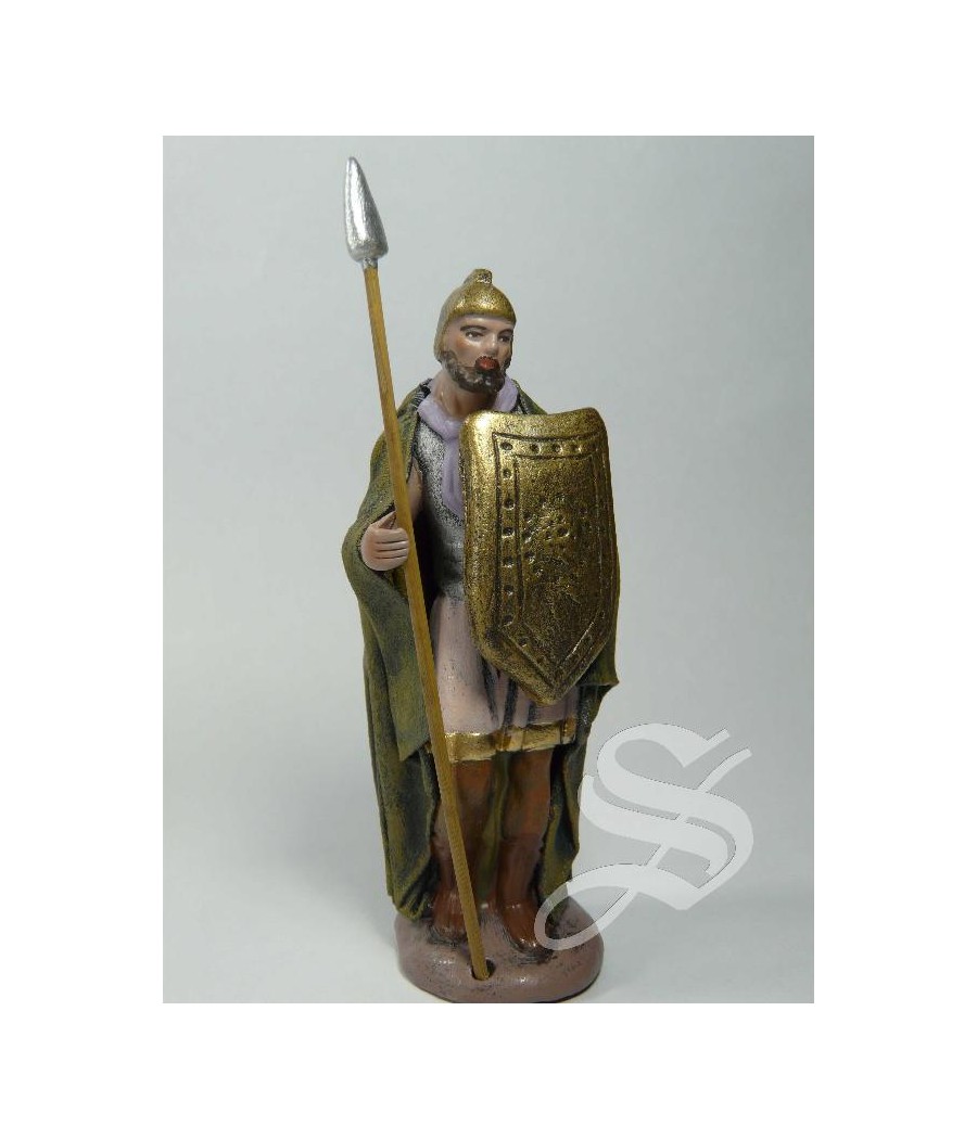 CONJUNTO HERODES Y 2 ROMANOS 12 CM. BARRO