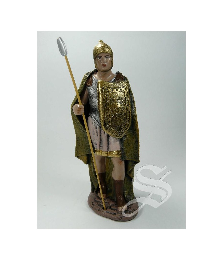 CONJUNTO HERODES Y 2 ROMANOS 14 CM. BARRO