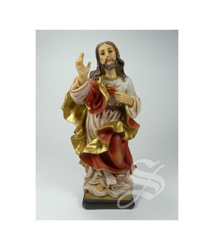 CORAZON DE JESUS 12,5  CM. ESTILO ITALIANO