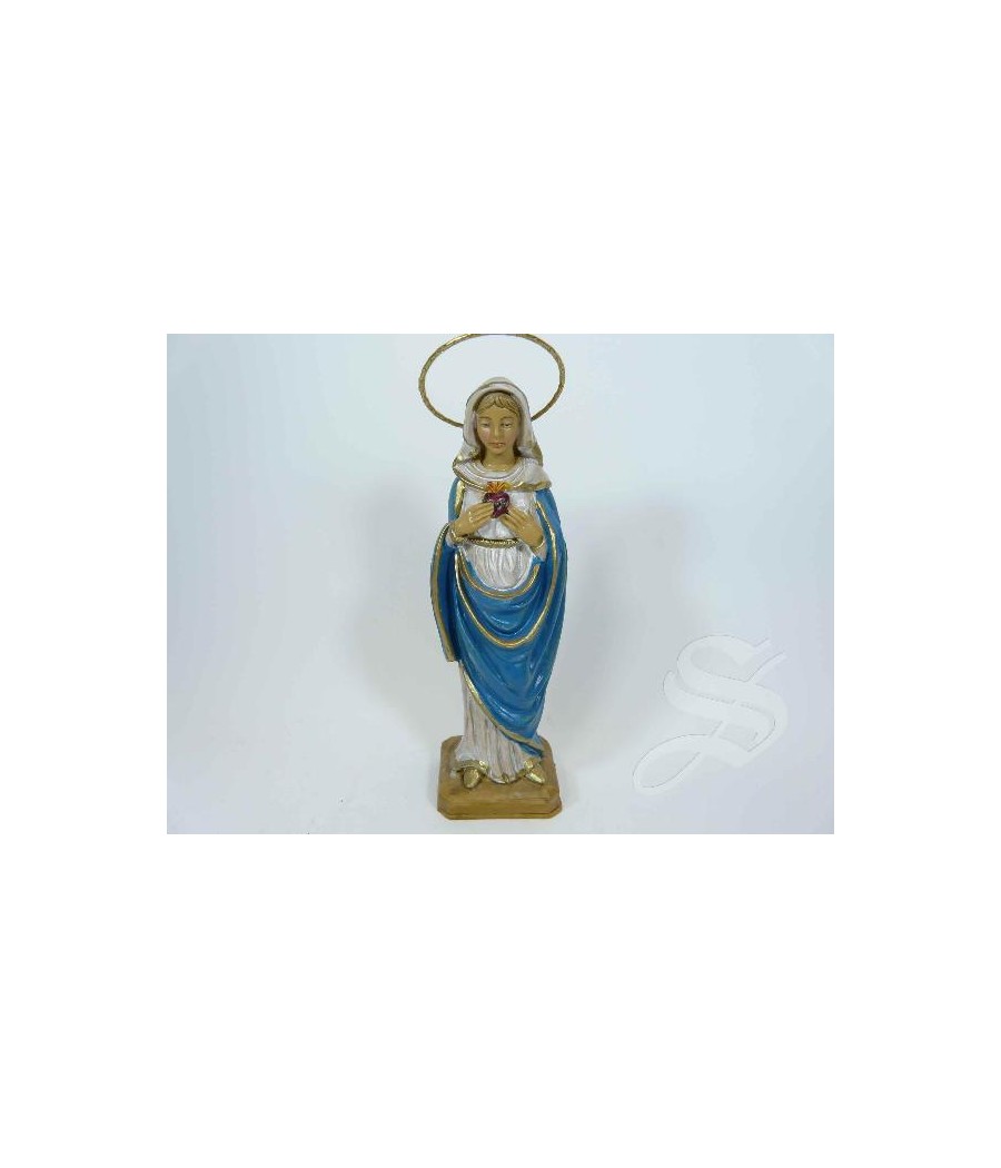 CORAZON DE MARIA 15 CM RESINA 126