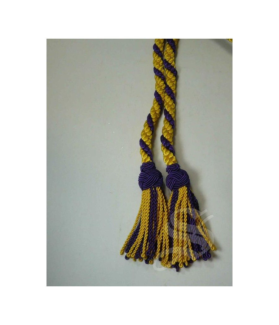 CORDON AMARILLO-MORADO 5M.