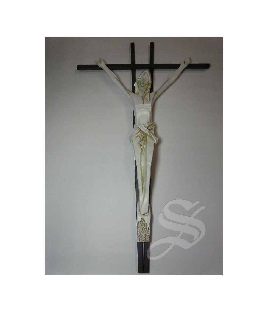 CRISTO ESTILIZADO 68*42  MARFIL