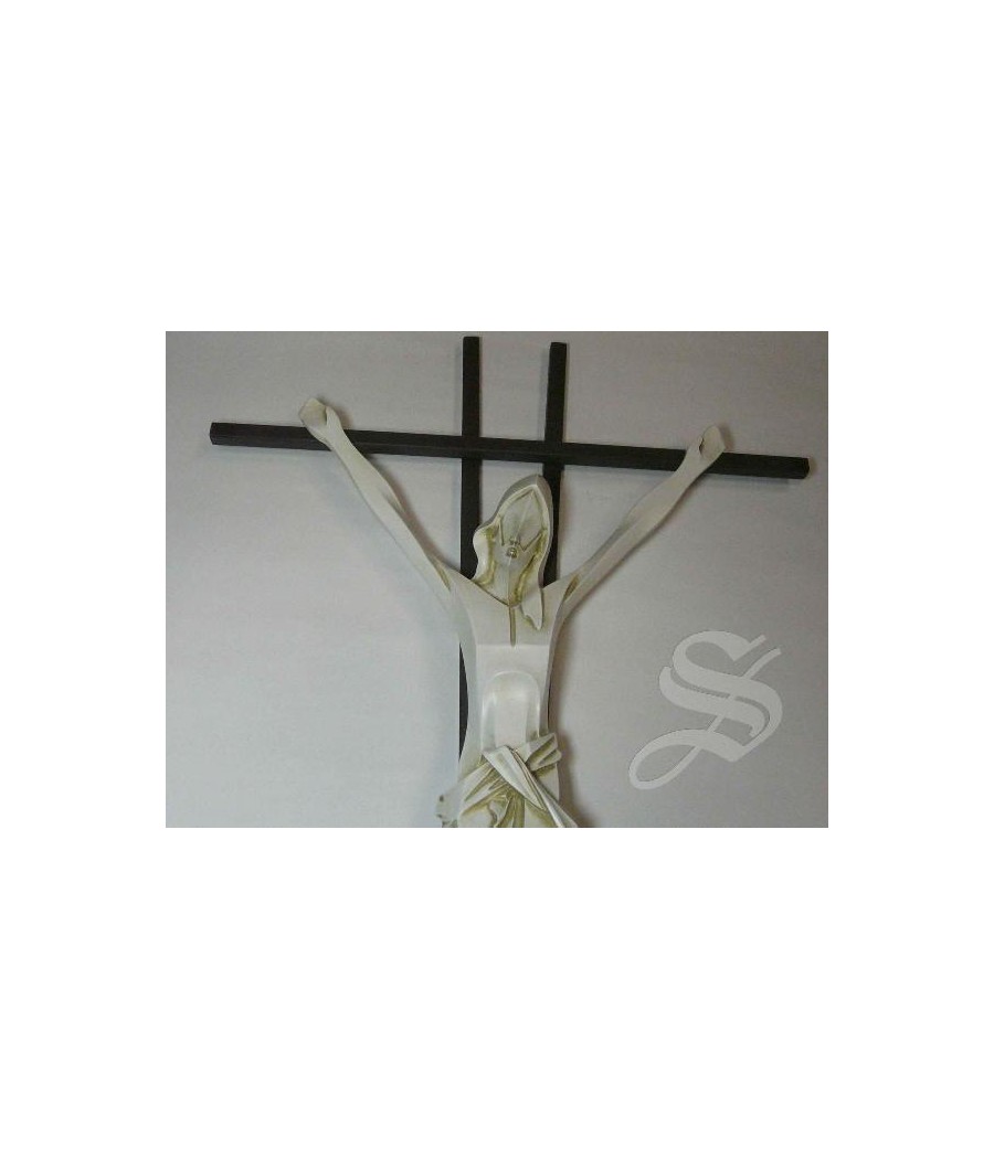 CRISTO ESTILIZADO 68*42  MARFIL