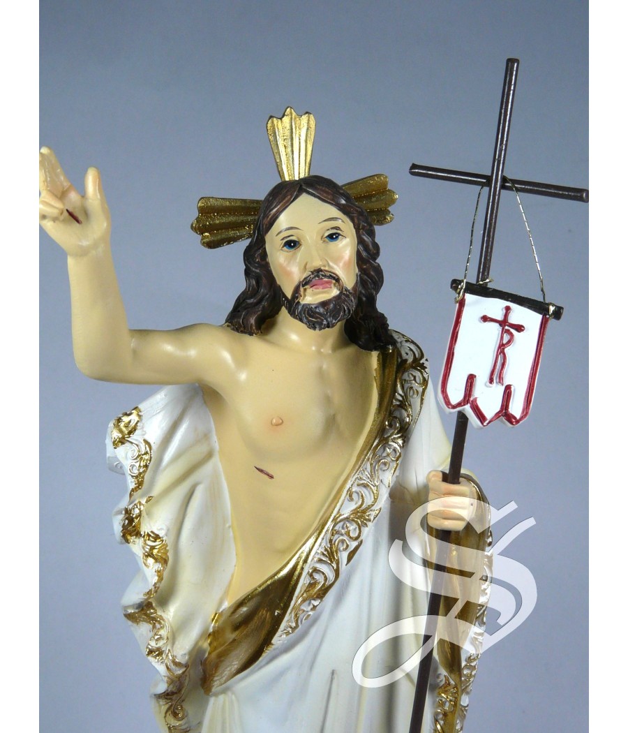 CRISTO RESUCITADO 22,2 CM. RESINA