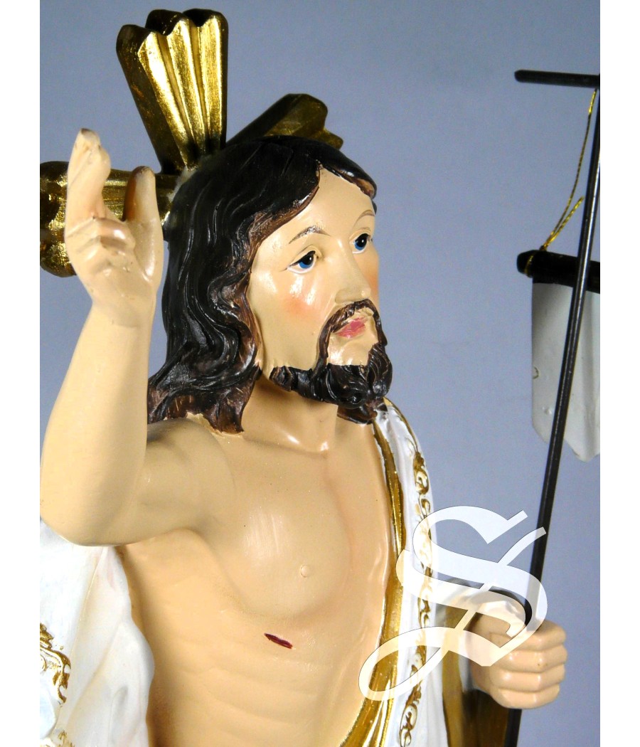 CRISTO RESUCITADO 31 CM. RESINA