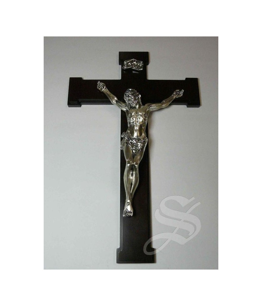 CRUCIFIJO 37 CMS PLATA