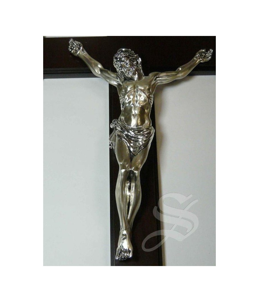 CRUCIFIJO 37 CMS PLATA