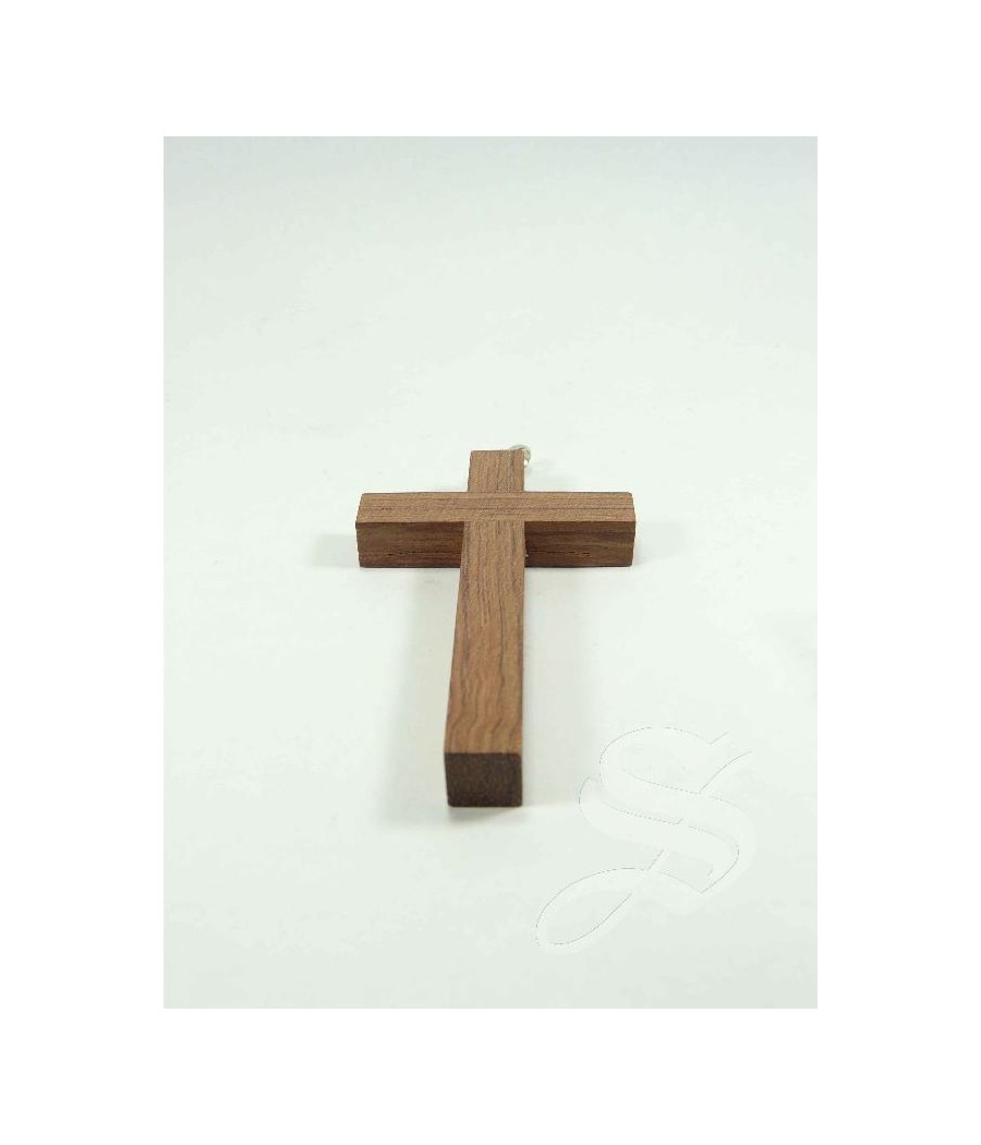 CRUZ COMUNION MADERA BUBINGA S/CRISTO 4.5 X 8CM