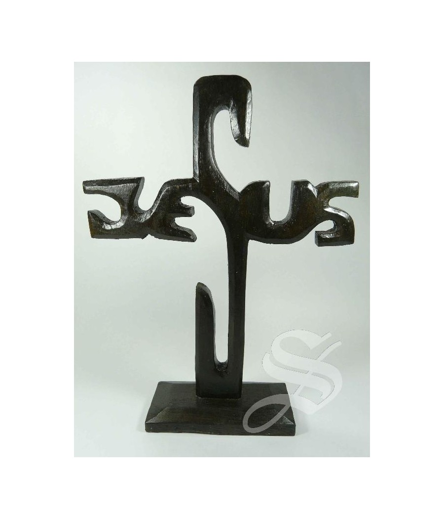 CRUZ JESUS MADERA 27 X 20