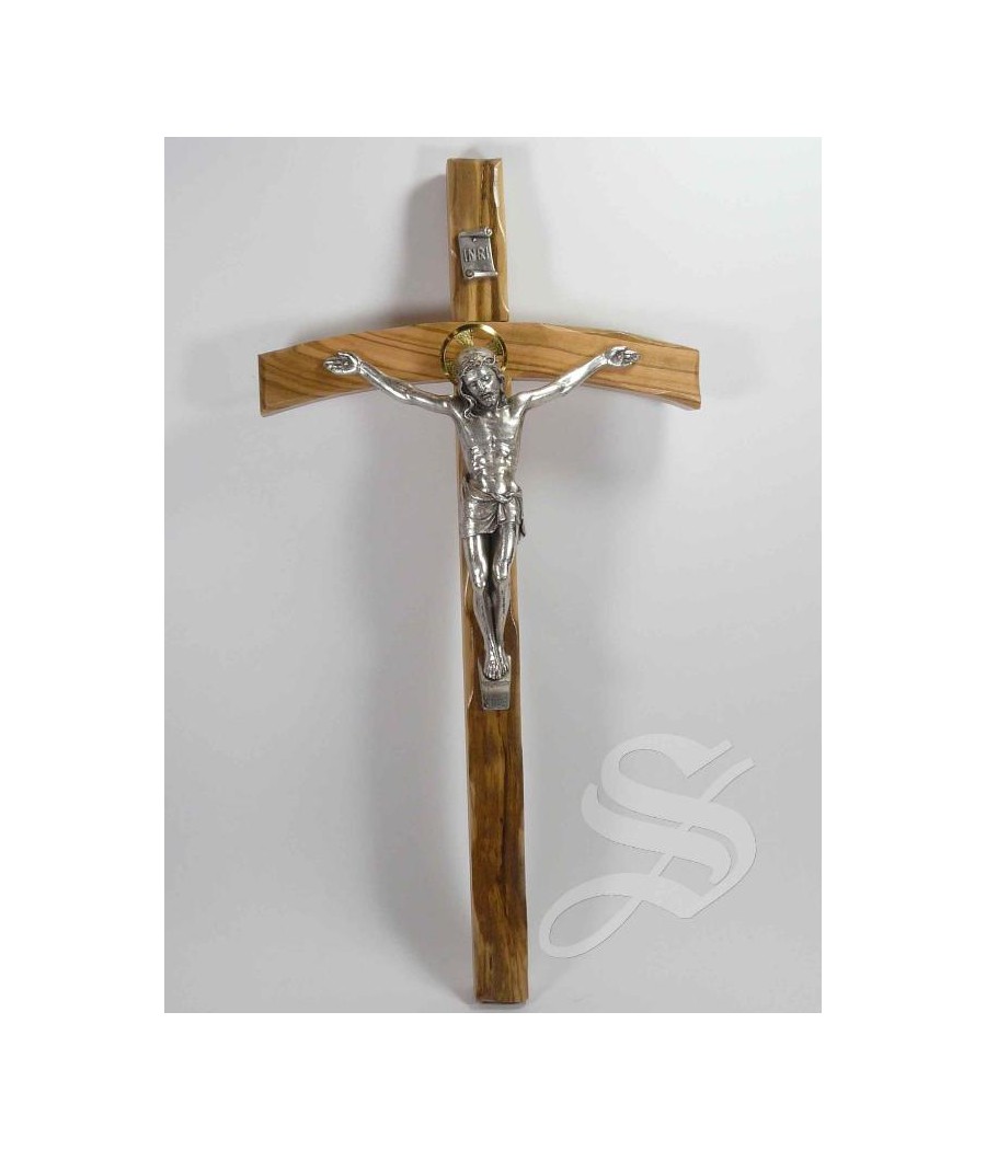 CRUZ MADERA 28,5 CRISTO METAL