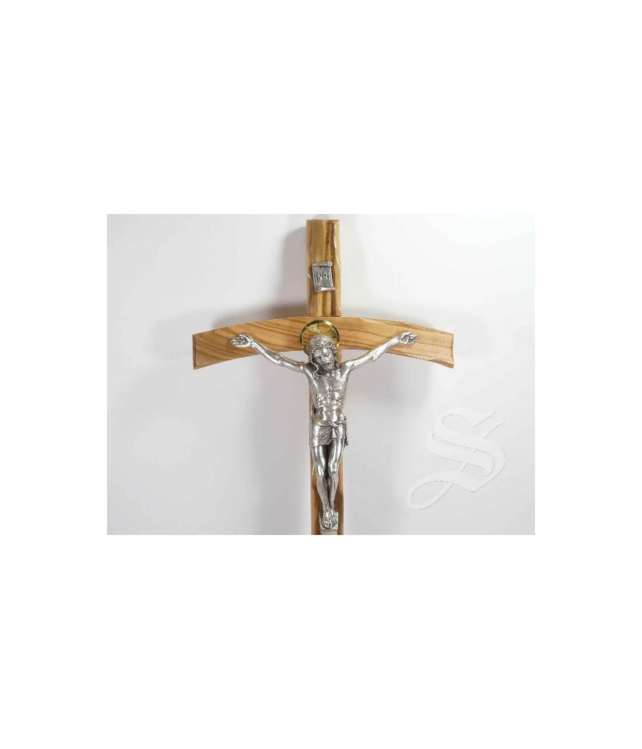 CRUZ MADERA 28,5 CRISTO METAL