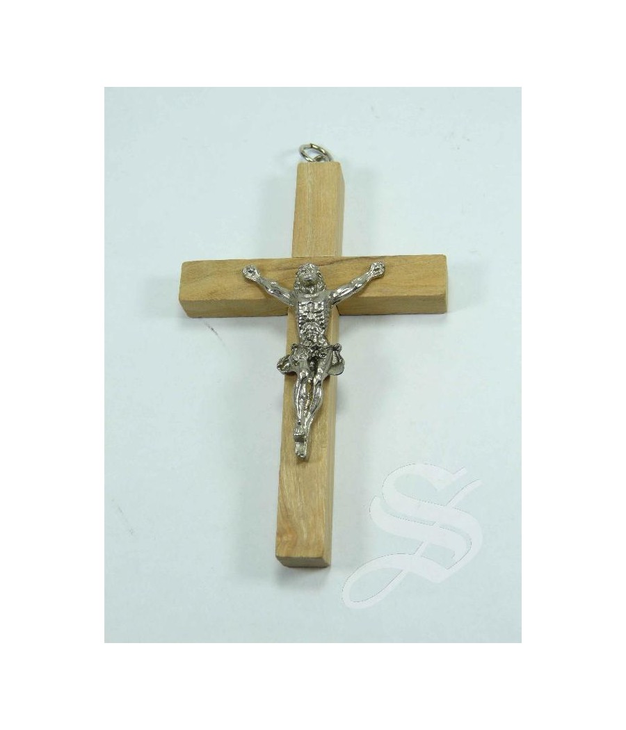 CRUZ MADERA CON CRISTO 8 CM PARA COMUNION