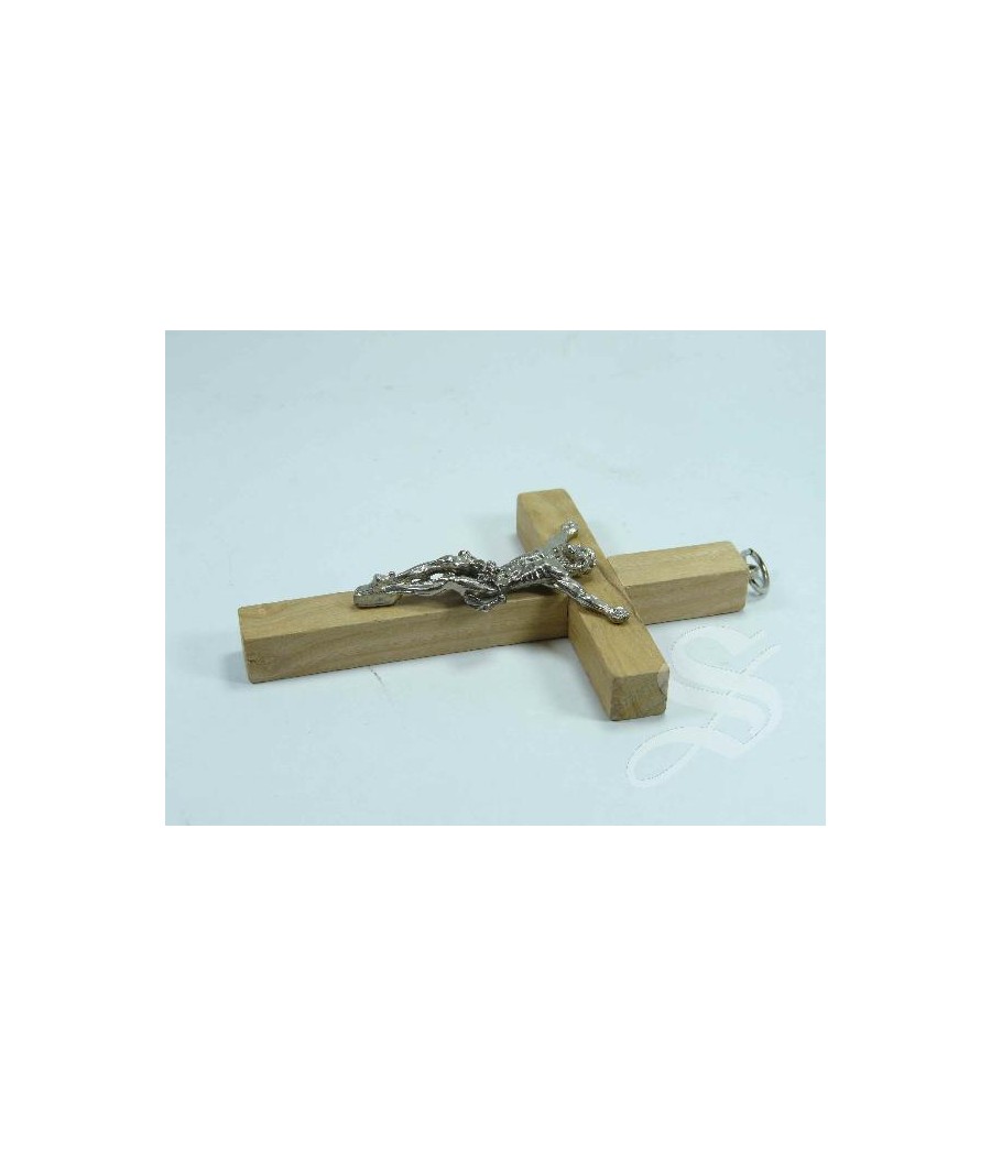 CRUZ MADERA CON CRISTO 8 CM PARA COMUNION