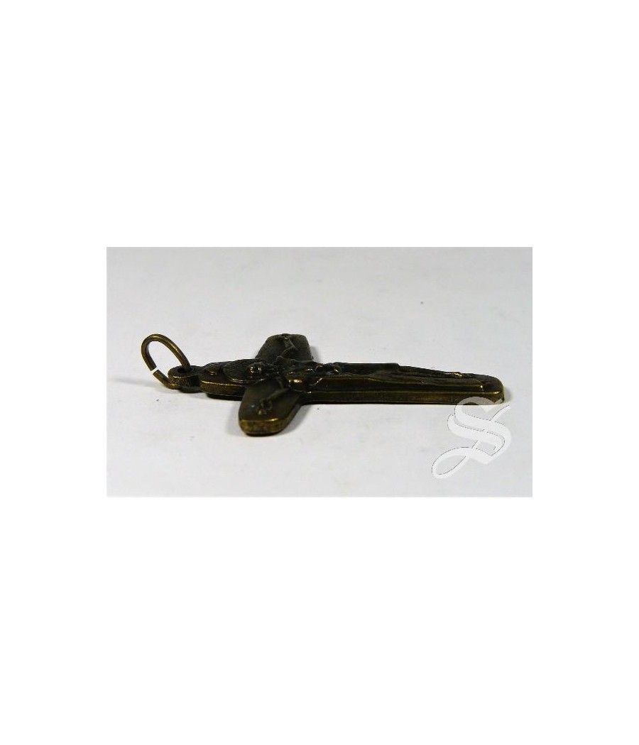 CRUZ METAL BRONCE 3*4 CM