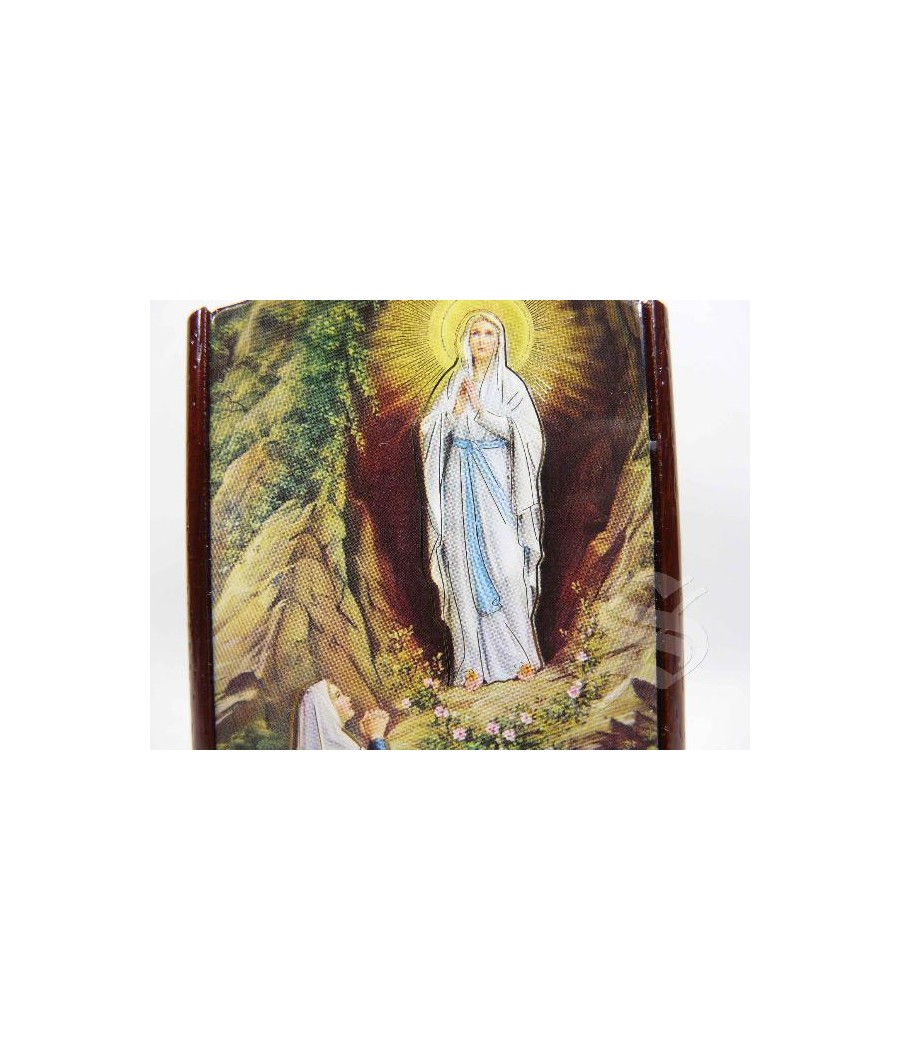 CUADRITO MADERA 10,5*7,5 VIRGEN DE  LOURDES