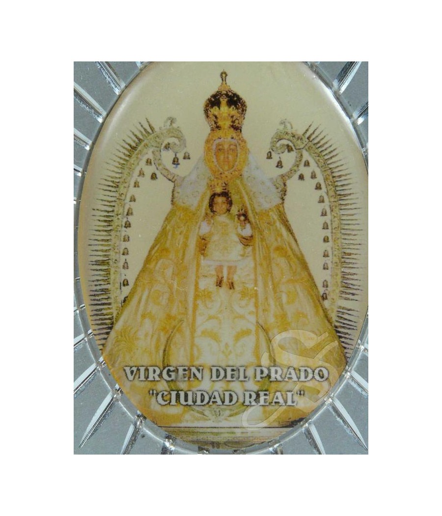 CUADRITO SOL ALUMINIO VIRGEN DEL PRADO