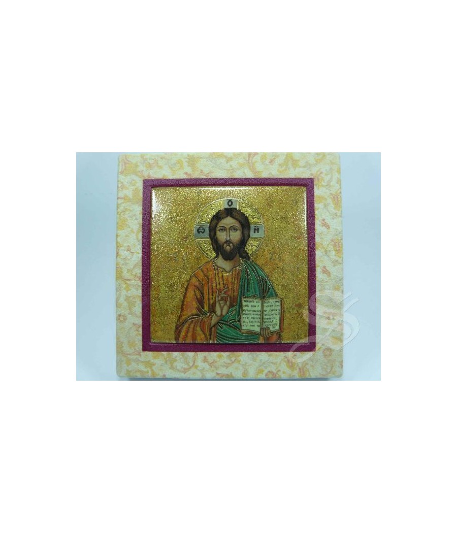 CUADRO 95*95 EFECTO BRILLO PANTOCRATOR