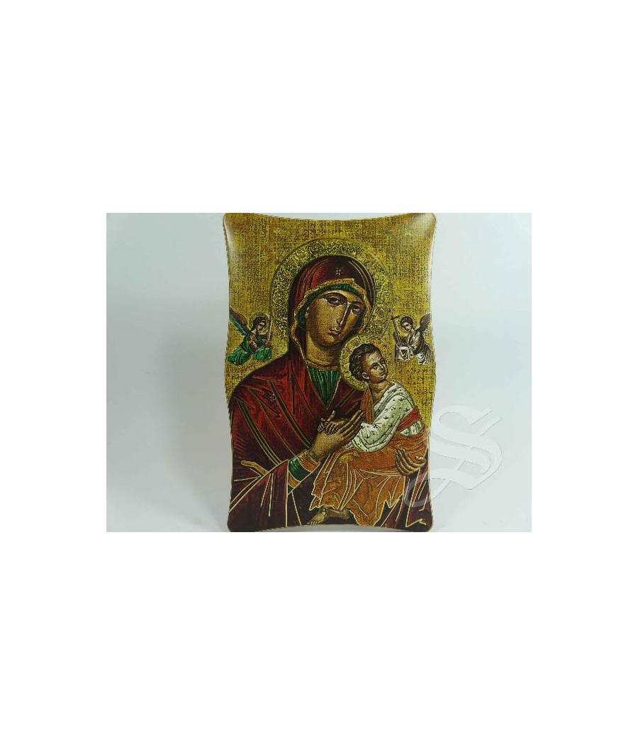 CUADRO MOLDURADO VIRGEN ICONO 7*11