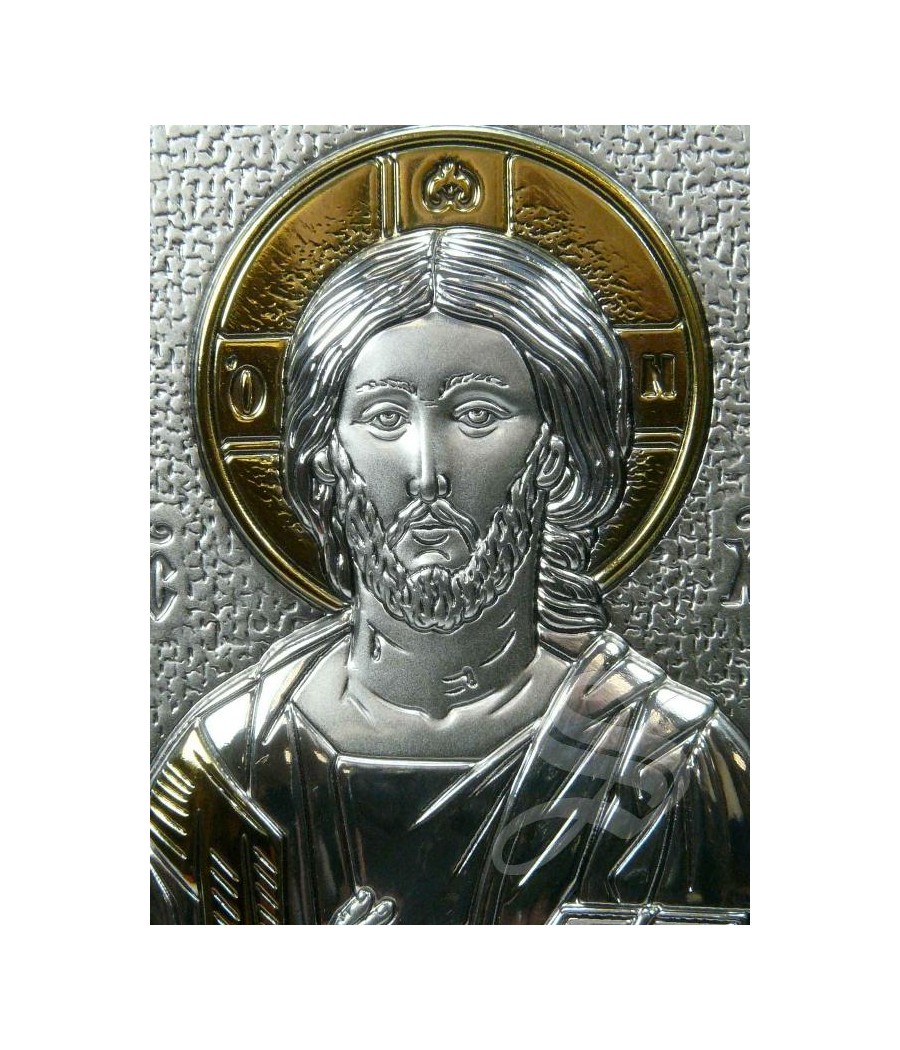 CUADRO PLATA 8,5*11,3 PANTOCRATOR