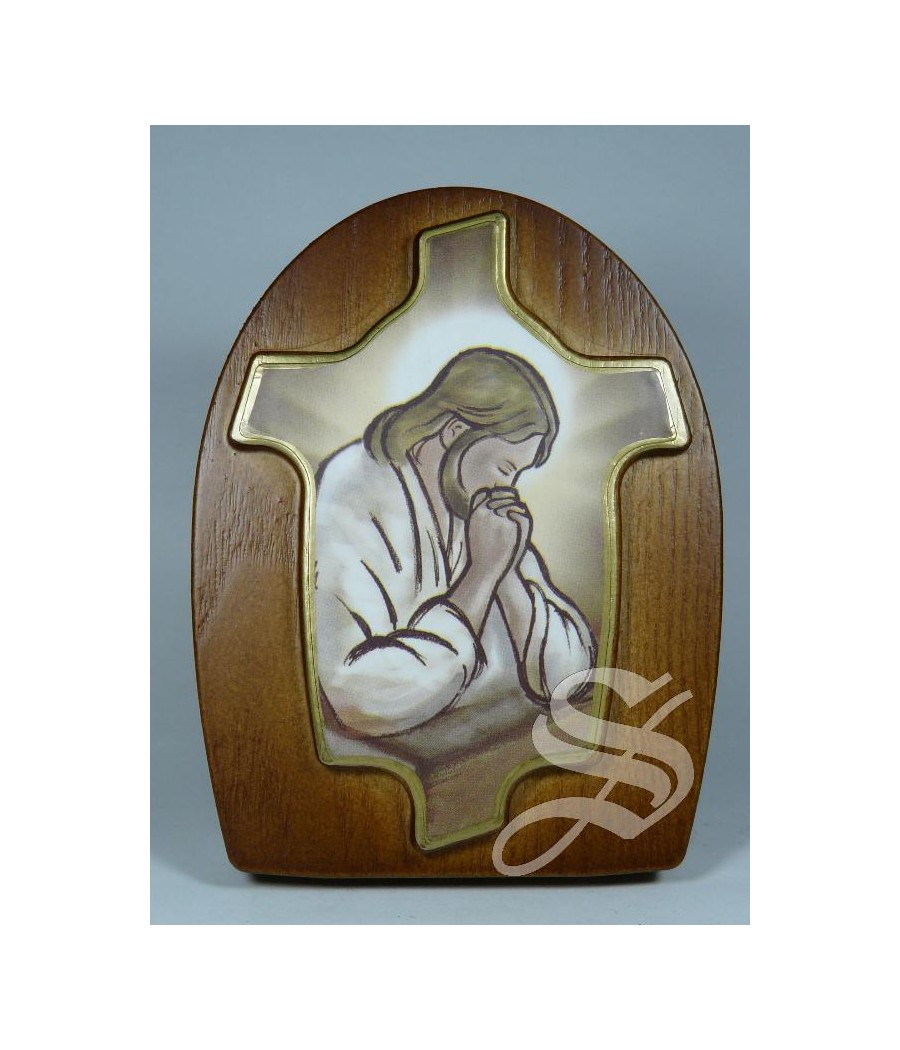 CUADRO RELIEVE 13*10 CRISTO ORANTE