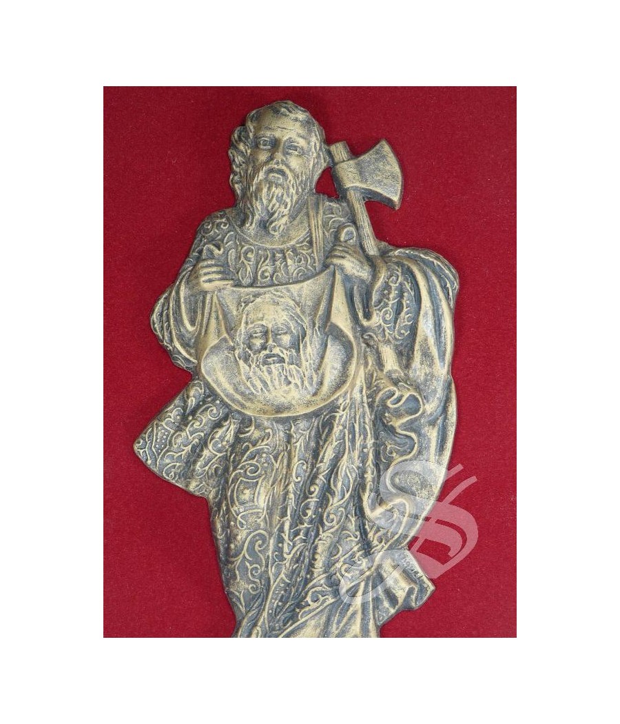 CUADRO SAN JUDAS IMIT. BRONCE 24*18