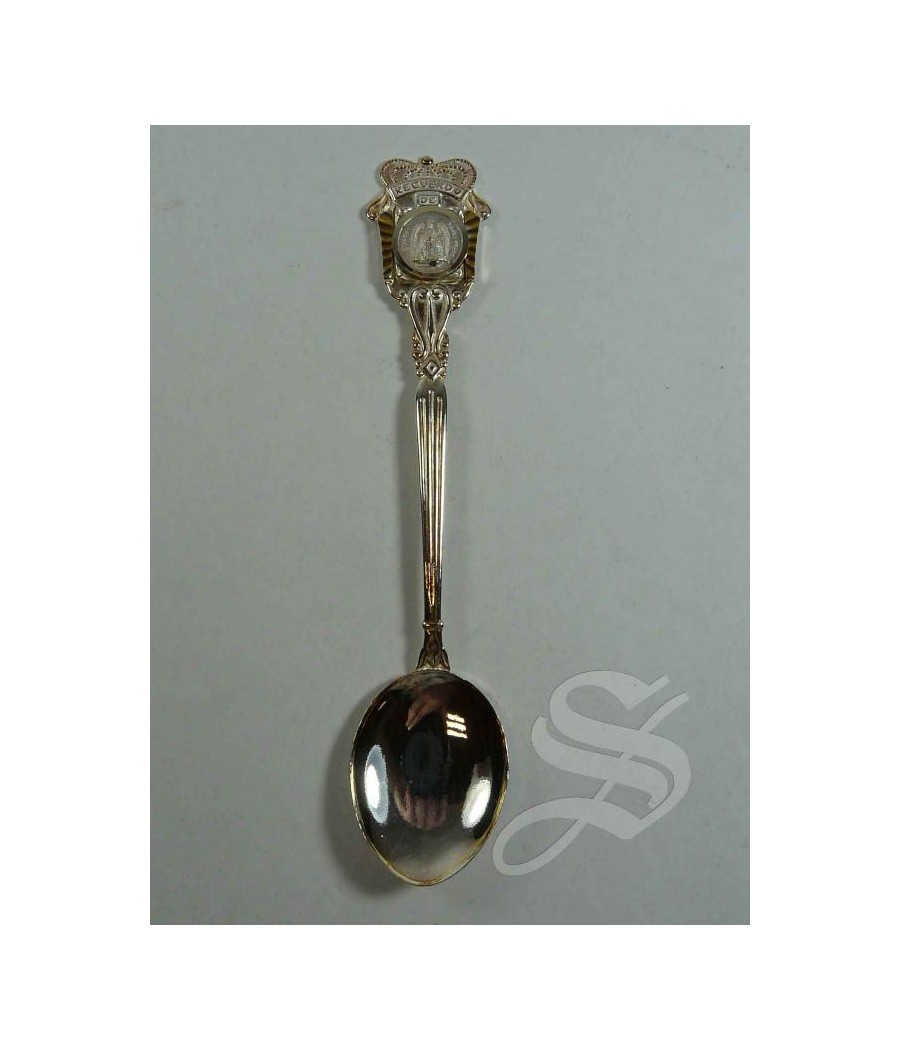 CUCHARITA PLATA VIRGEN DEL PRADO MEDALLA C/ESTUCHE